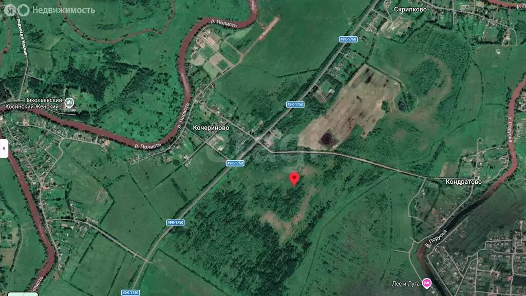 Участок в Ивановское сельское поселение, деревня Кочериново (71600 м) - Фото 1