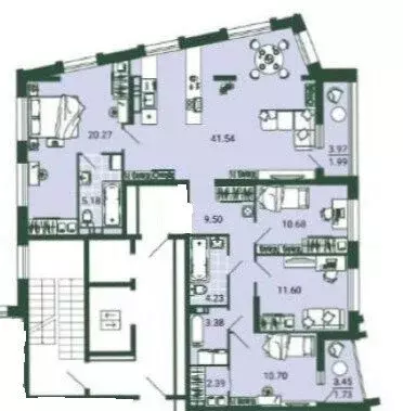 4-комнатная квартира: Пермь, улица Дзержинского, 29Б (118 м) - Фото 1