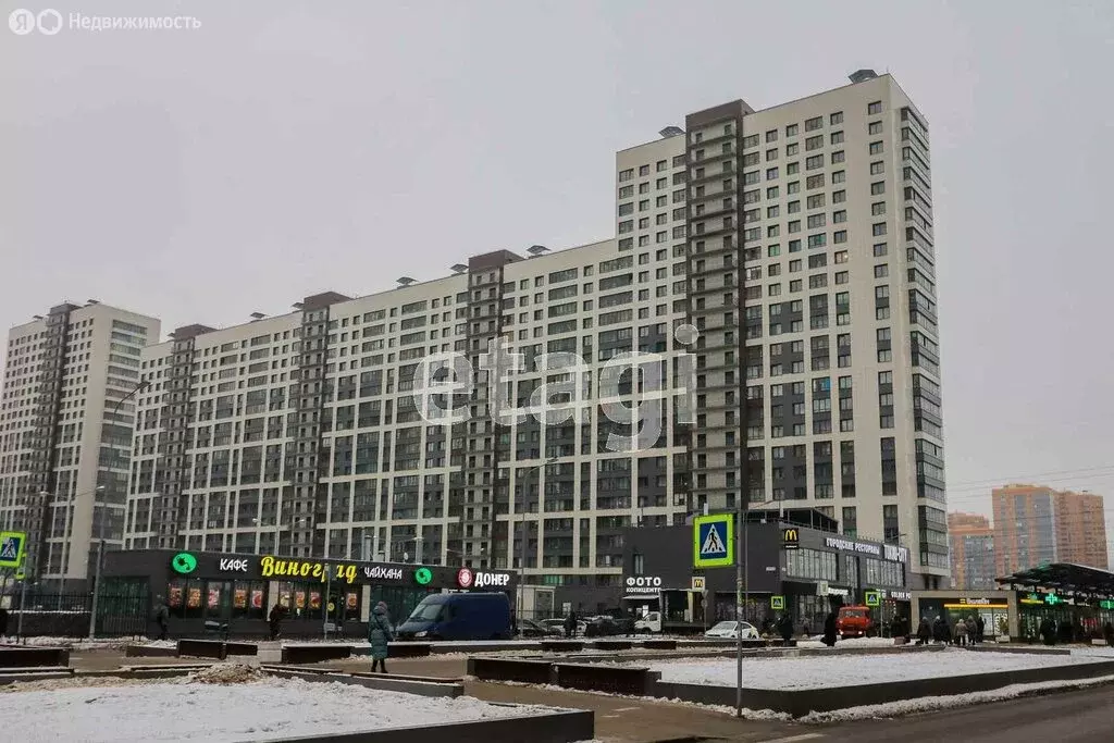 2-комнатная квартира: Мурино, проспект Авиаторов Балтики, 7 (59.3 м) - Фото 1