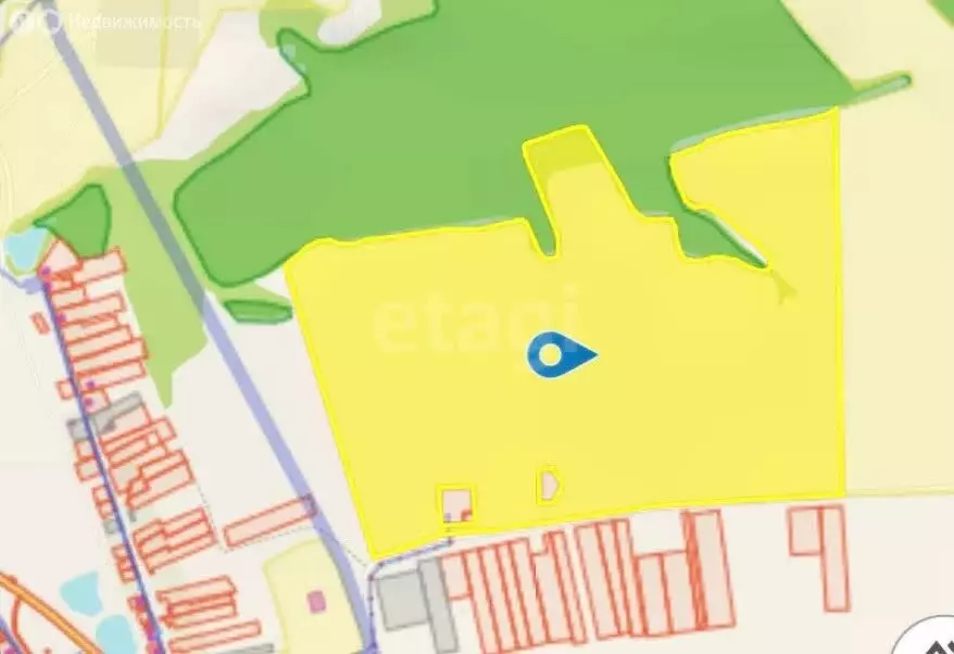 Участок в Калужская область, Дзержинский муниципальный округ, сельское ... - Фото 0