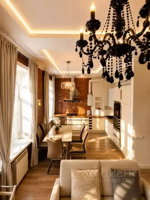 3-к кв. Санкт-Петербург наб. Реки Фонтанки, 84 (72.0 м) - Фото 1