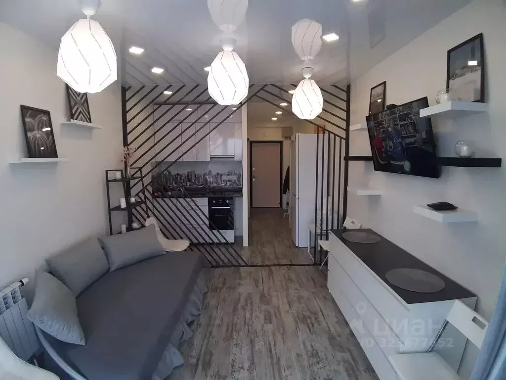 Студия Ямало-Ненецкий АО, Новый Уренгой Дружба мкр, 4/2 (25.0 м) - Фото 1