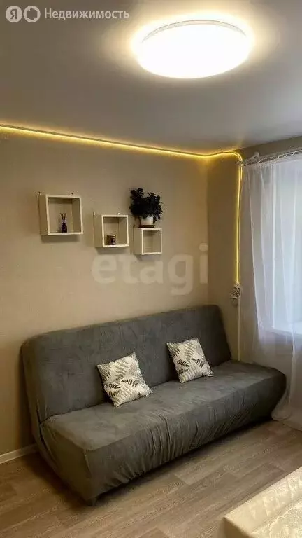 Квартира-студия: Кемерово, Спортивная улица, 36 (18.1 м) - Фото 2