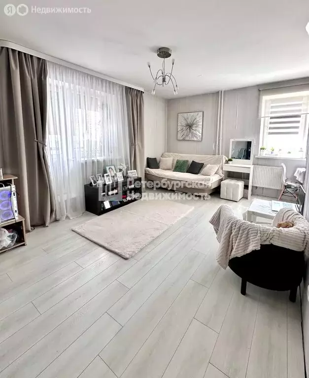 Квартира-студия: посёлок Парголово, улица Михаила Дудина, 23к1 (33 м) - Фото 2