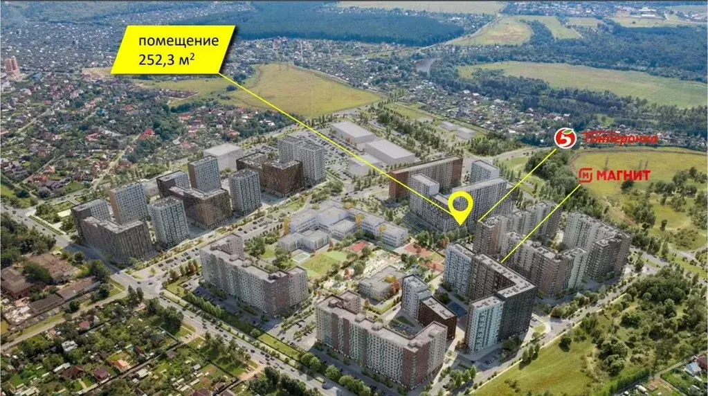 Продам помещение свободного назначения, 252 м - Фото 1