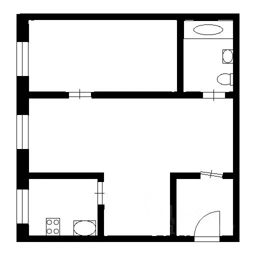 2-к кв. Челябинская область, Челябинск ул. Володарского, 50 (44.4 м) - Фото 2