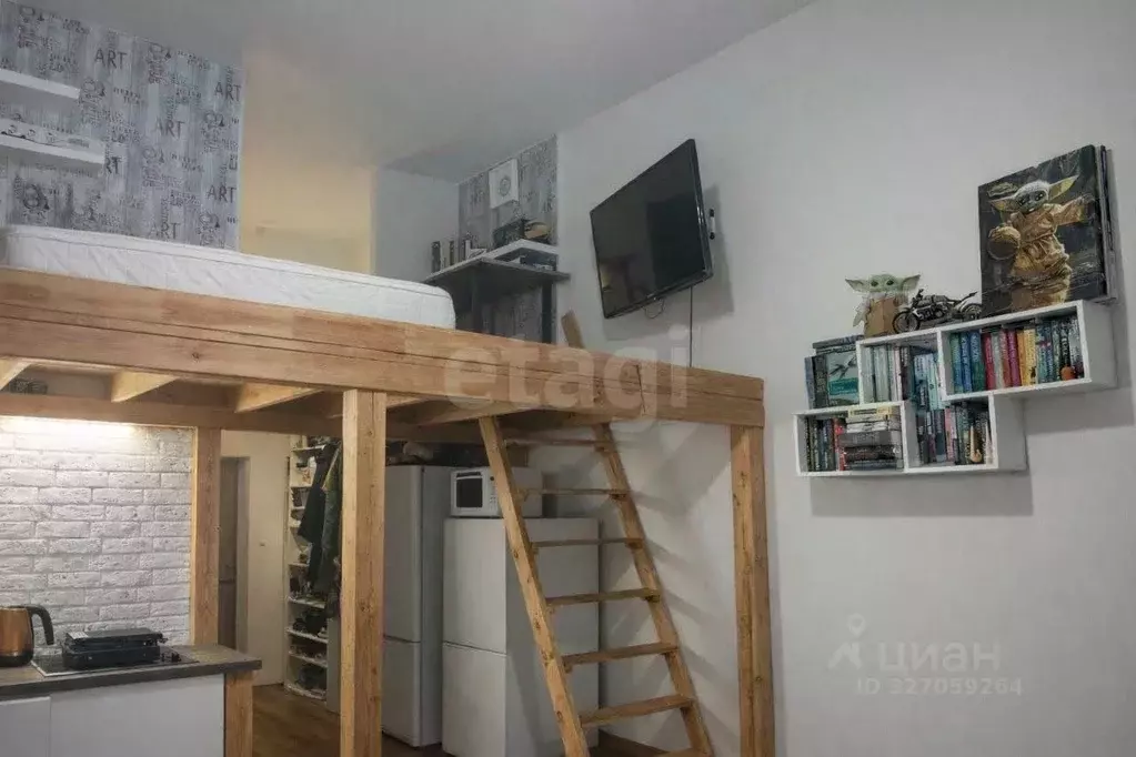 Студия Свердловская область, Екатеринбург Уктус жилрайон, Светлый мкр, ... - Фото 1