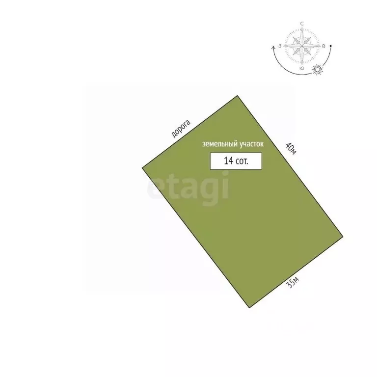 Участок в Коми, Ухта Светлое Будущее СНТ,  (14.0 сот.) - Фото 2