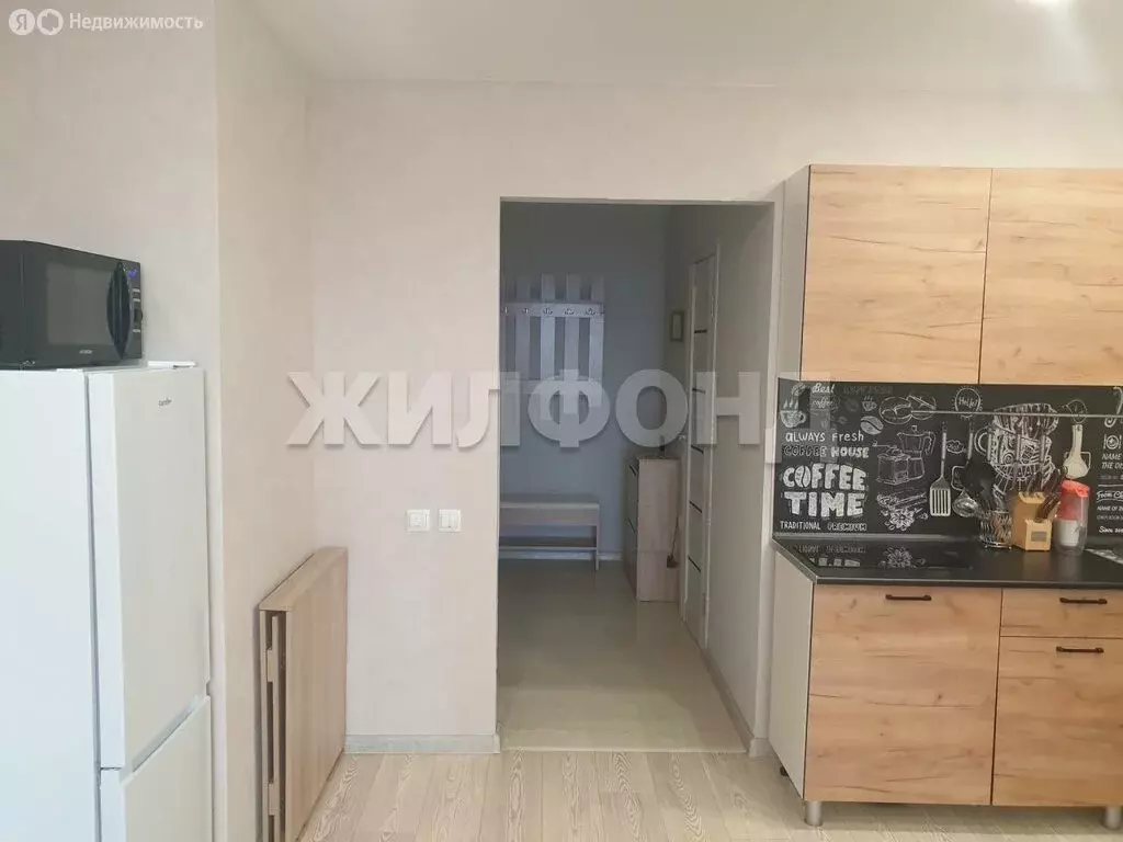 Квартира-студия: Новосибирск, Волховская улица, 37 (33.2 м) - Фото 0