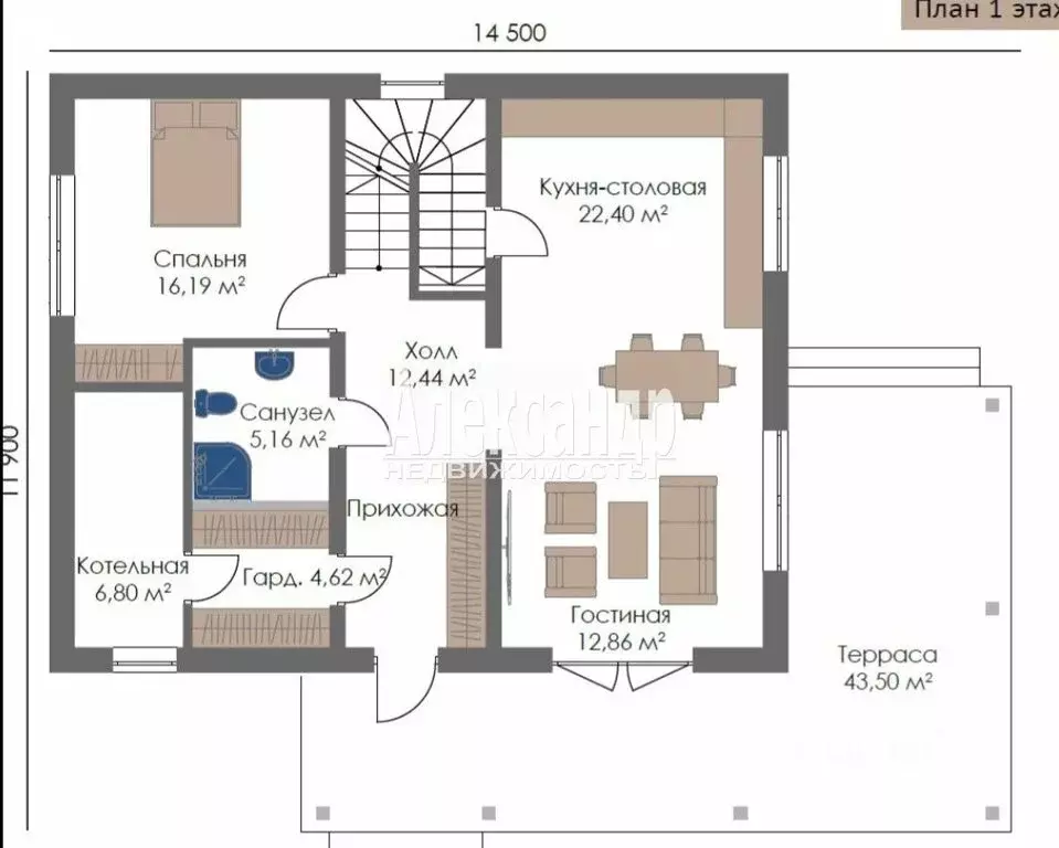 Дом в деревня Озерки, 5 (215.2 м) - Фото 2