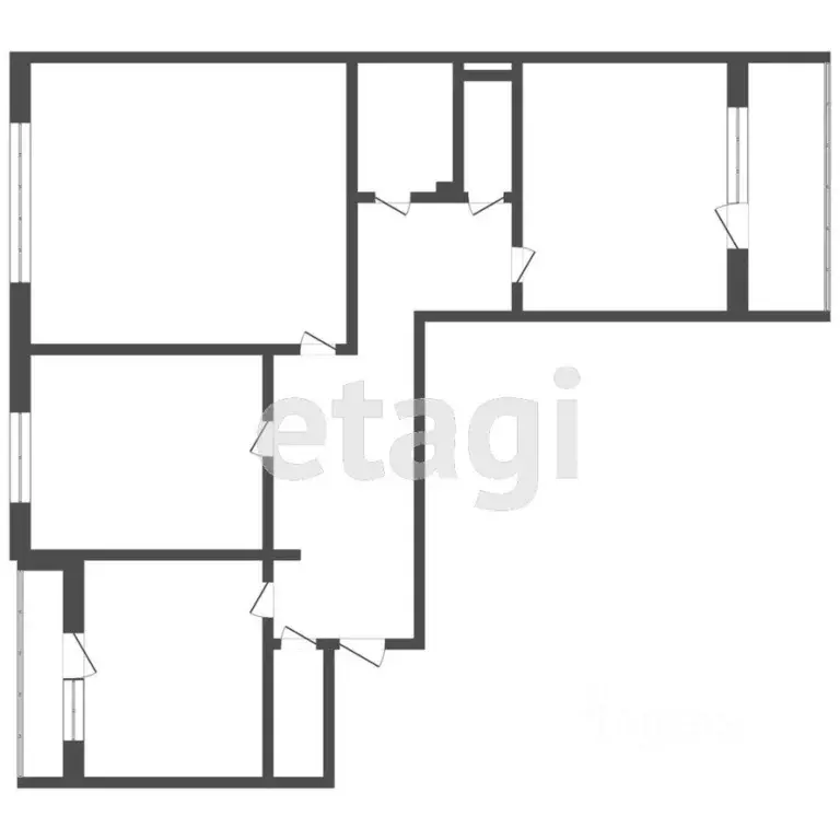 3-к кв. Тверская область, Тверь пер. Трудолюбия, 43 (71.0 м) - Фото 1