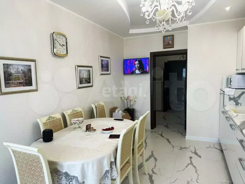 3-к. квартира, 86,1 м, 8/16 эт. - Фото 1