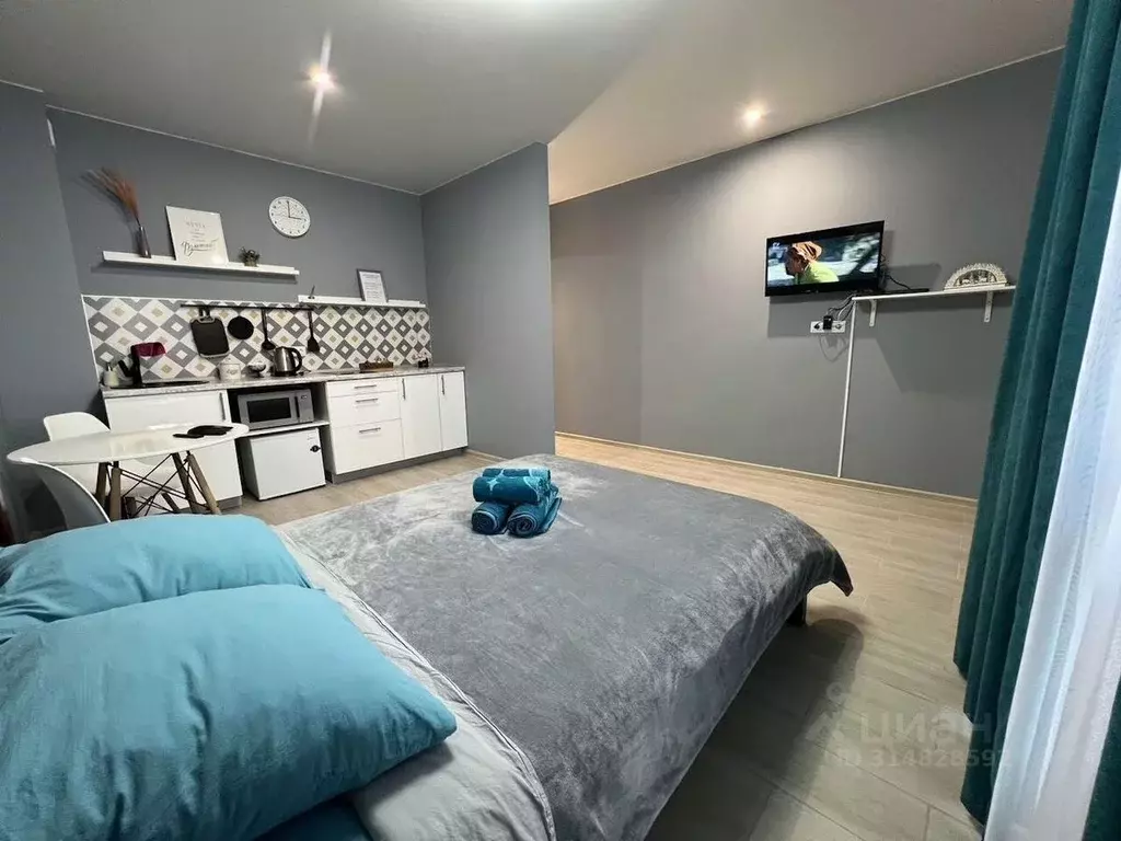 1-к кв. Бурятия, Улан-Удэ ул. Смолина, 61 (30.0 м) - Фото 1