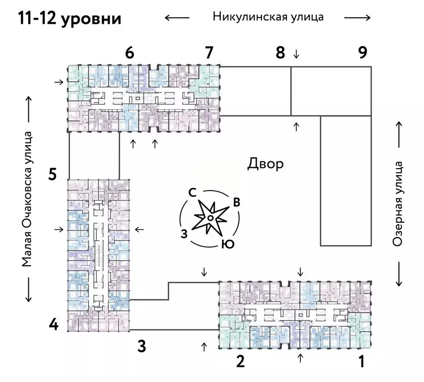 3-к кв. Москва Озерная ул., 42С7 (59.9 м) - Фото 1