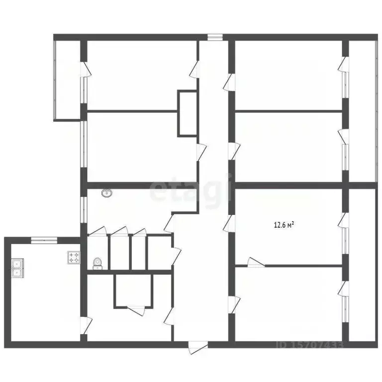 Комната Санкт-Петербург Придорожная аллея, 19 (12.6 м) - Фото 1