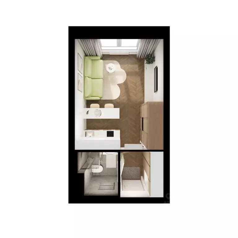 Студия Московская область, Ленинский городской округ, Боброво пгт ... - Фото 1