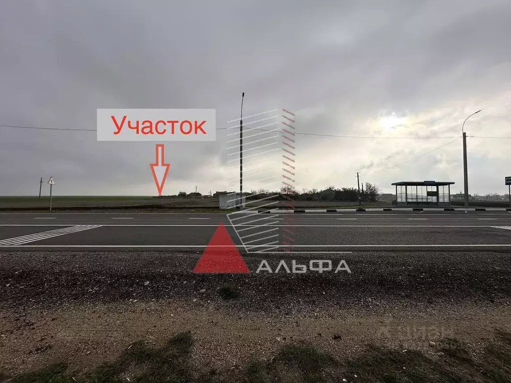 Участок в Крым, Черноморский район, с. Далекое ул. Заводская, 61 (24.0 ... - Фото 1