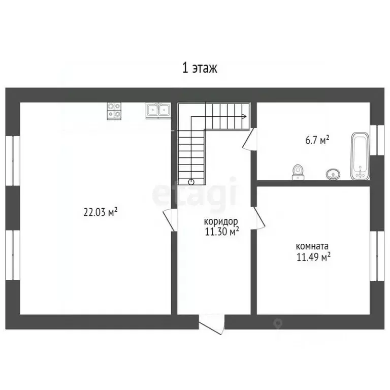 Дом в Ростовская область, Таганрог Строитель СНТ, аллея 4-я (108 м) - Фото 2