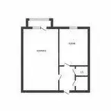 1-комнатная квартира: Курган, жилой район Заозёрный, 5-й микрорайон, ... - Фото 1