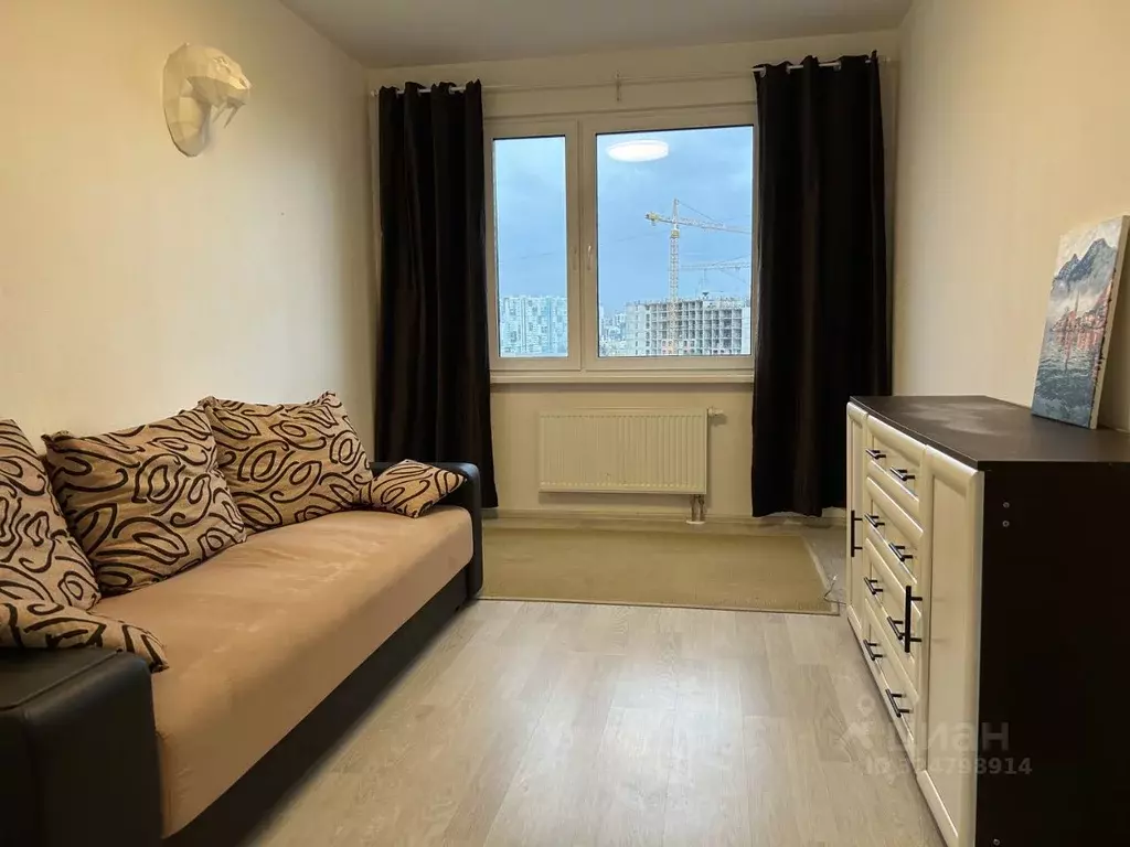 1-к кв. Санкт-Петербург ул. Лидии Зверевой, 3к1 (34.0 м) - Фото 1