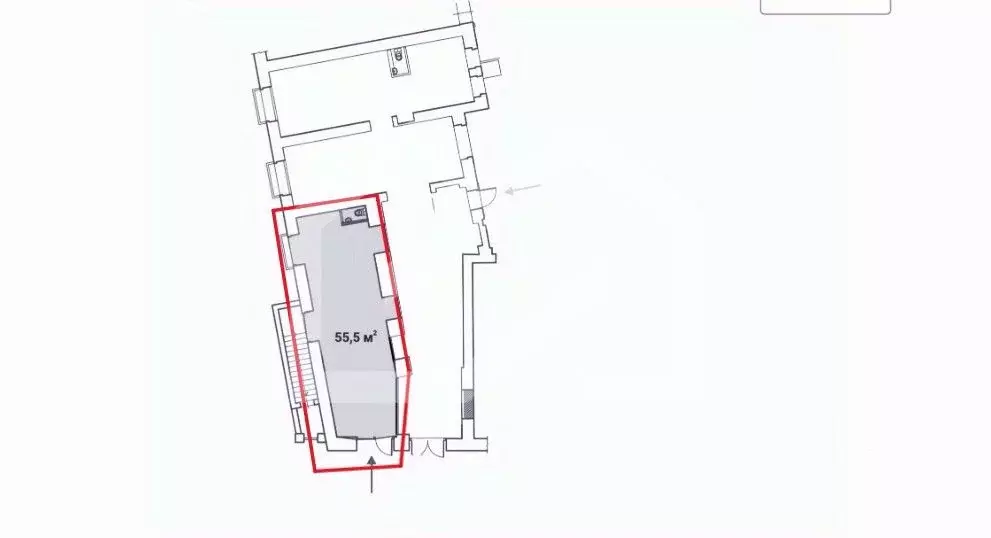 Помещение свободного назначения в Москва ул. Земляной Вал, 23С1 (56 м) - Фото 2
