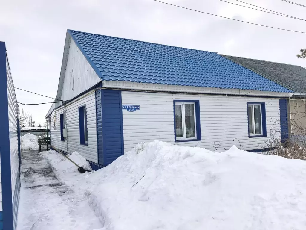 Дом в Омская область, Русская Поляна рп ул. Северная, 21 (81 м) - Фото 2