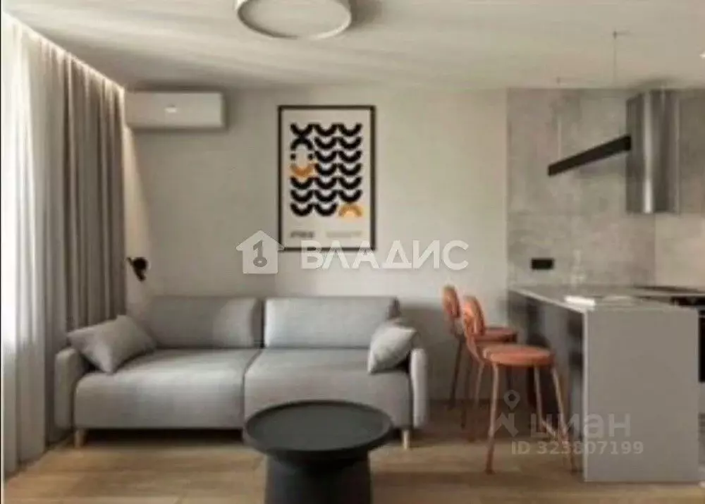 Студия Ленинградская область, Мурино Всеволожский район, ул. ... - Фото 1