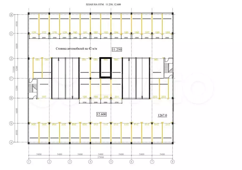 Машиноместо, 16 м - Фото 0