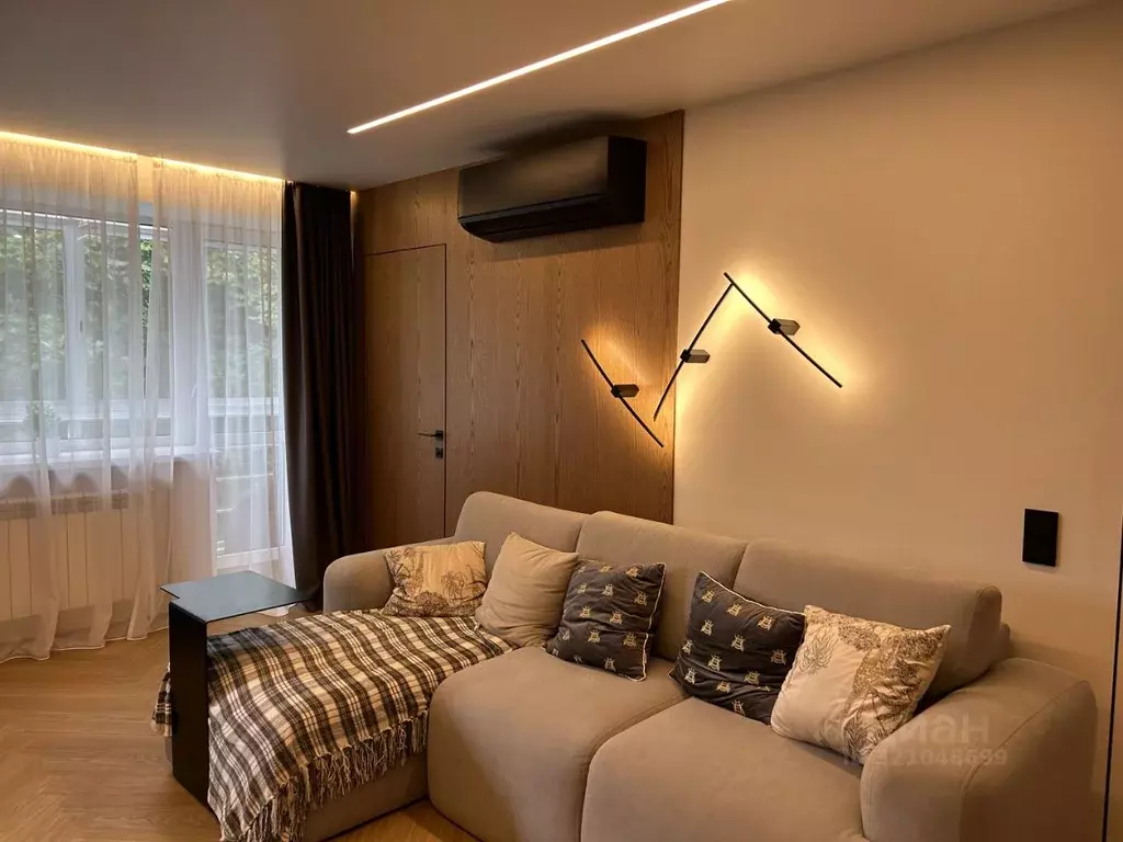 2-к кв. Тверская область, Тверь ул. Андрея Дементьева, 19 (45.0 м) - Фото 1