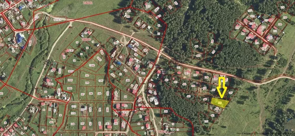 Участок в посёлок Есаульский, Лесная улица (14.53 м) - Фото 1