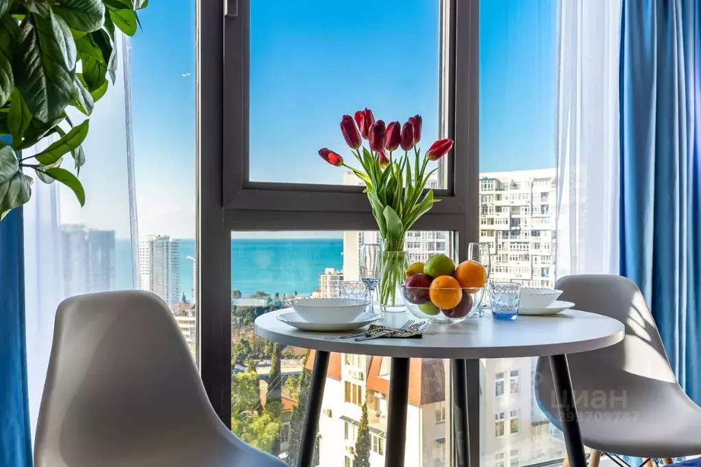 Студия Краснодарский край, Сочи Светлана мкр, ул. Депутатская, 10Б/1 ... - Фото 2