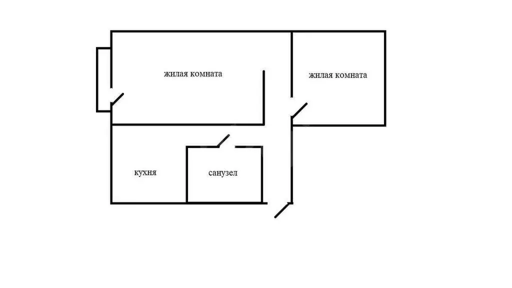 2-комнатная квартира: Южно-Сахалинск, Вокзальная улица, 9 (43 м) - Фото 1