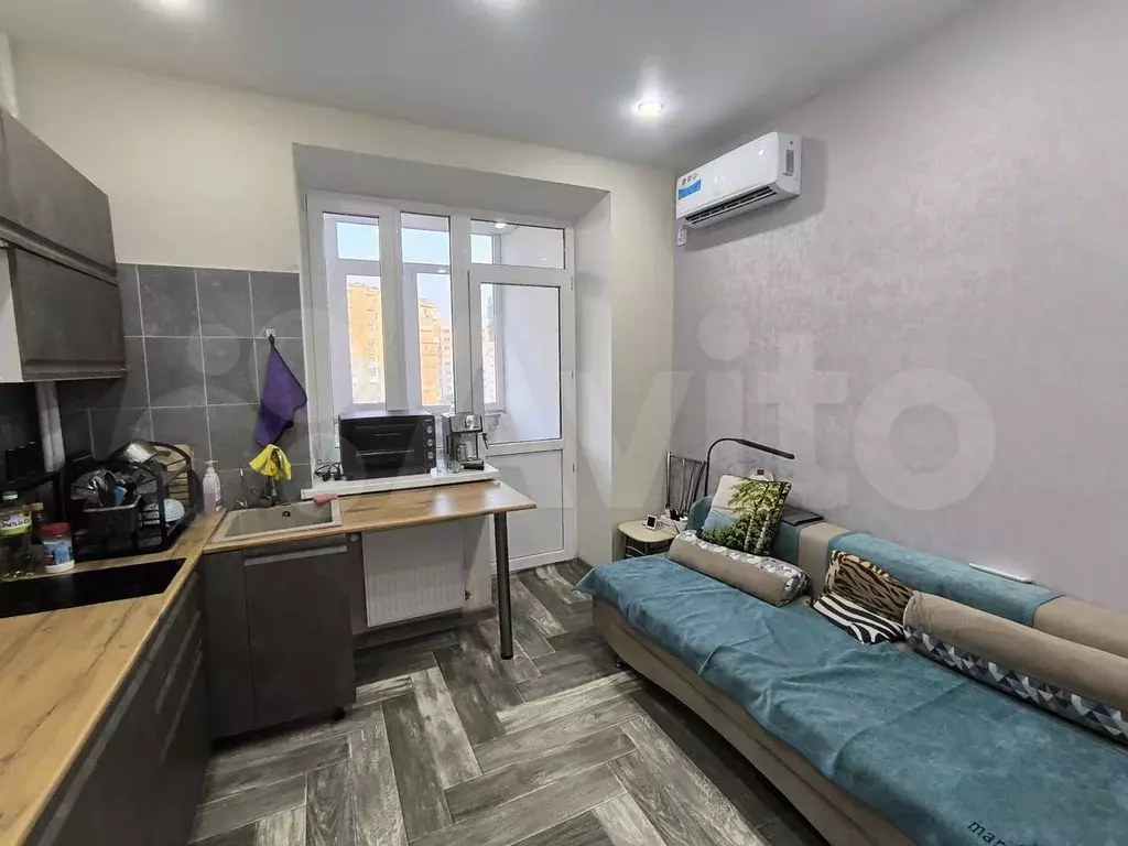 1-к. квартира, 37,5 м, 4/9 эт. - Фото 1
