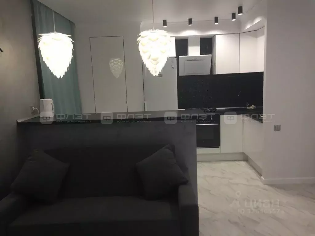 1-к кв. Татарстан, Казань ул. Аметьевская магистраль, 4 (38.0 м) - Фото 2