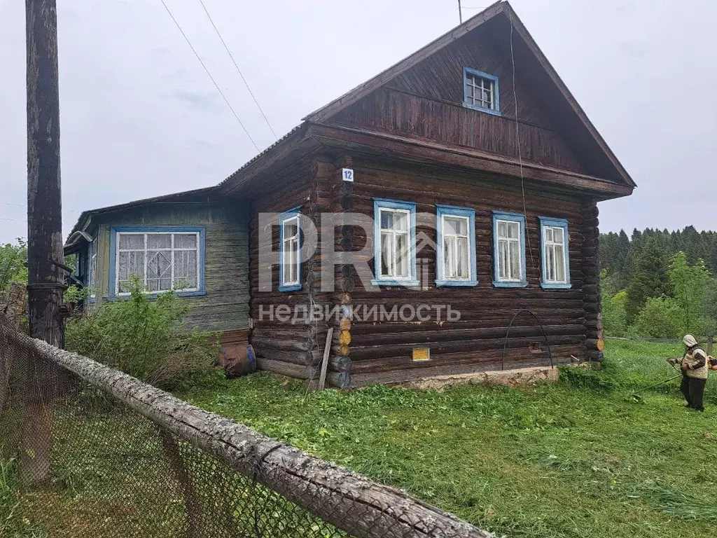 Дом в Костромская область, Буйский район, Центральное с/пос, д. ... - Фото 1