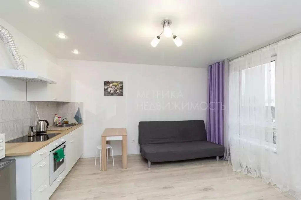 Студия Тюменская область, Тюмень ул. Виктора Тимофеева, 9 (27.0 м) - Фото 2