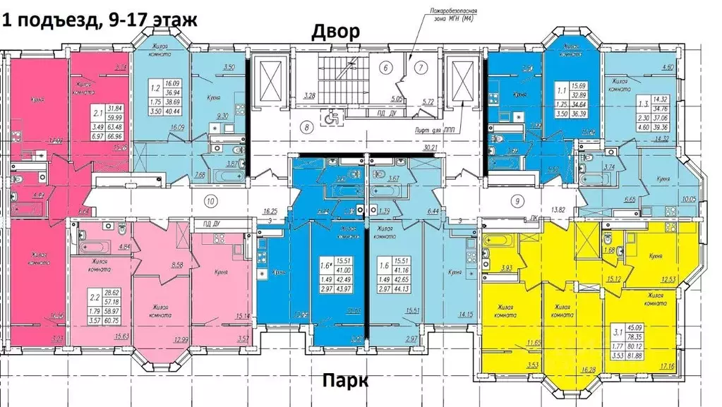 1-к кв. Тамбовская область, Тамбов Пахотная ул., 16 (36.39 м) - Фото 1