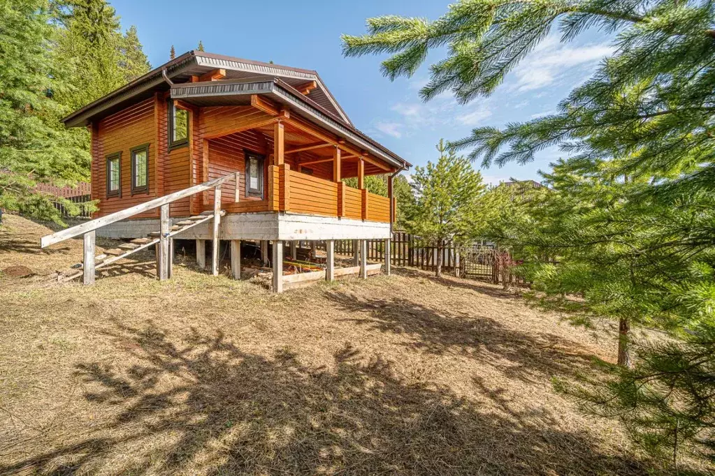 Дом в Пермский край, Пермский район, Деревенский кв-л ул. Дружбы, 18 ... - Фото 1