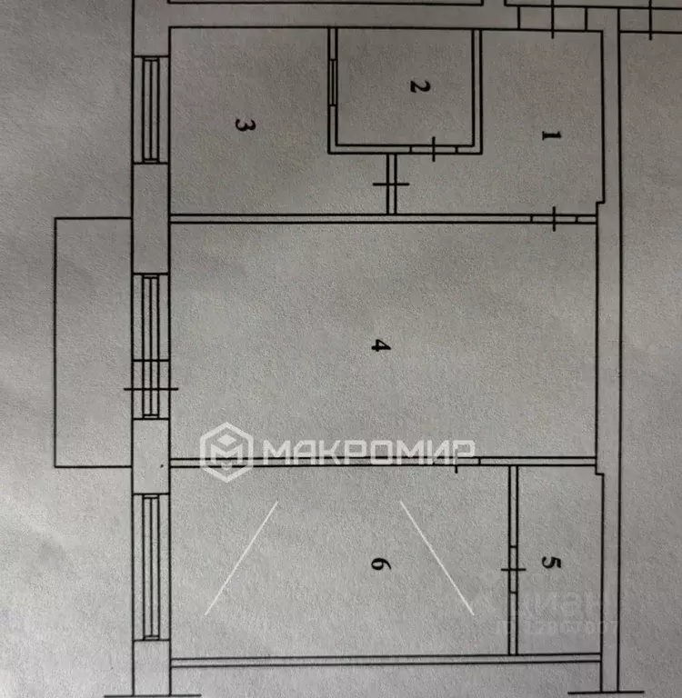 2-к кв. Архангельская область, Архангельск ул. В.И. Воронина, 25к2 ... - Фото 2