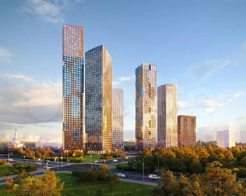 3-к. квартира, 73,3 м, 37/54 эт. - Фото 1