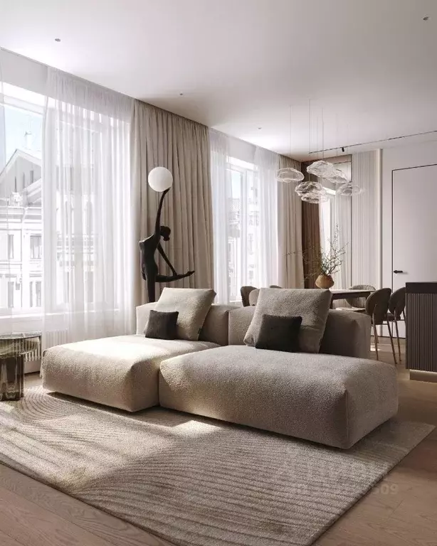 5-к кв. Москва Шелепихинская наб., 34к5 (110.5 м) - Фото 1