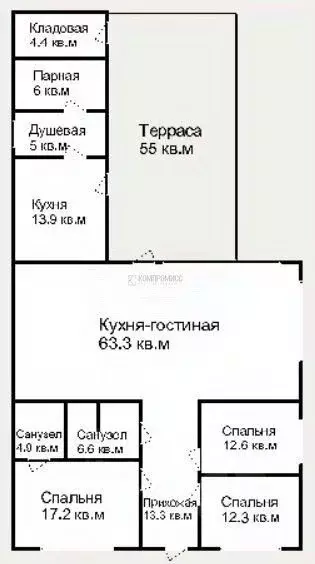 Дом в Краснодарский край, Крымский район, Пригородное с/пос, ... - Фото 1