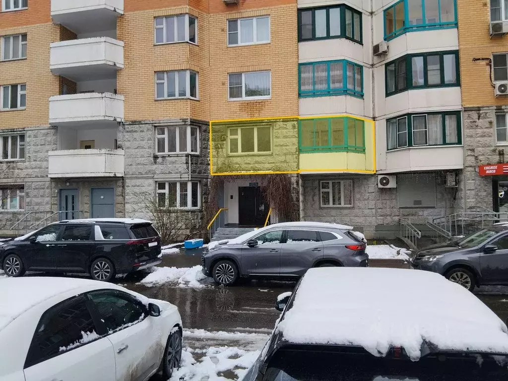 Свободной планировки кв. Москва ул. Главмосстроя, 10 (88.8 м) - Фото 2