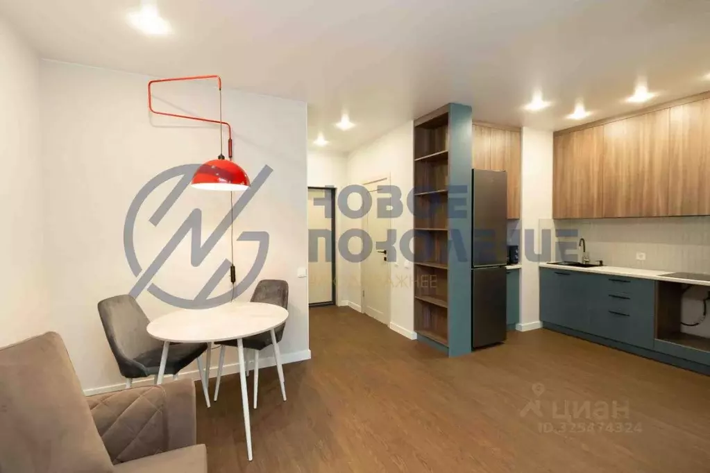 Студия Омская область, Омск Волгоградская ул., 51/1 (30.0 м) - Фото 1