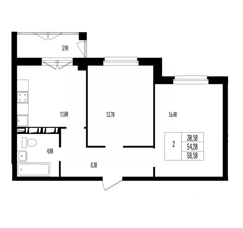 Свободной планировки кв. Волгоградская область, Волгоград 131-й мкр, ... - Фото 0
