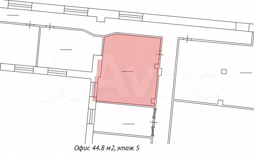 Собственник.58, 44, 33 м2. Офис или Бьюти у метро - Фото 1