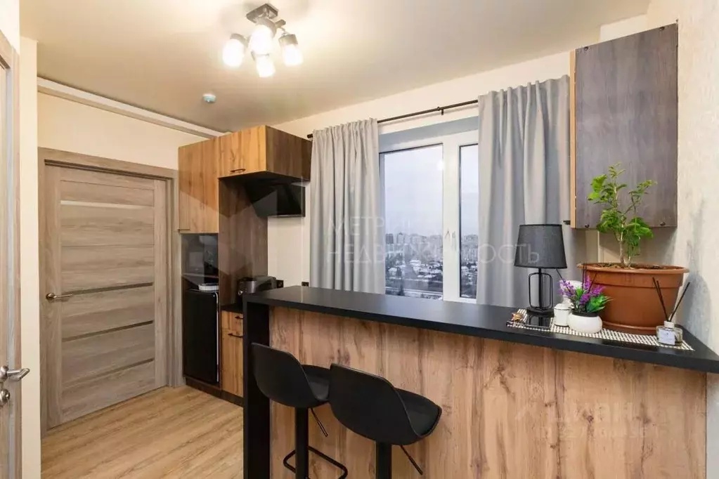 Студия Тюменская область, Тюмень ул. Тальниковая, 3 (26.0 м) - Фото 1