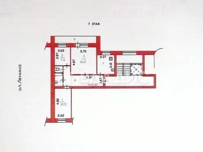 3-к кв. Пензенская область, Пенза ул. Ленина, 11 (64.2 м) - Фото 1