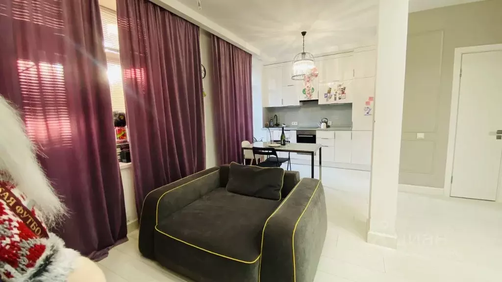 1-к кв. Московская область, Красногорск Опалиха мкр, ул. Пришвина, 3 ... - Фото 2