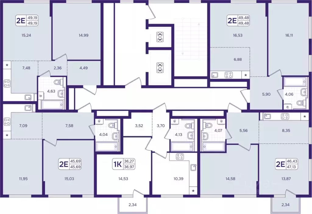 1-к кв. Приморский край, Владивосток ул. Борисенко (49.19 м) - Фото 2